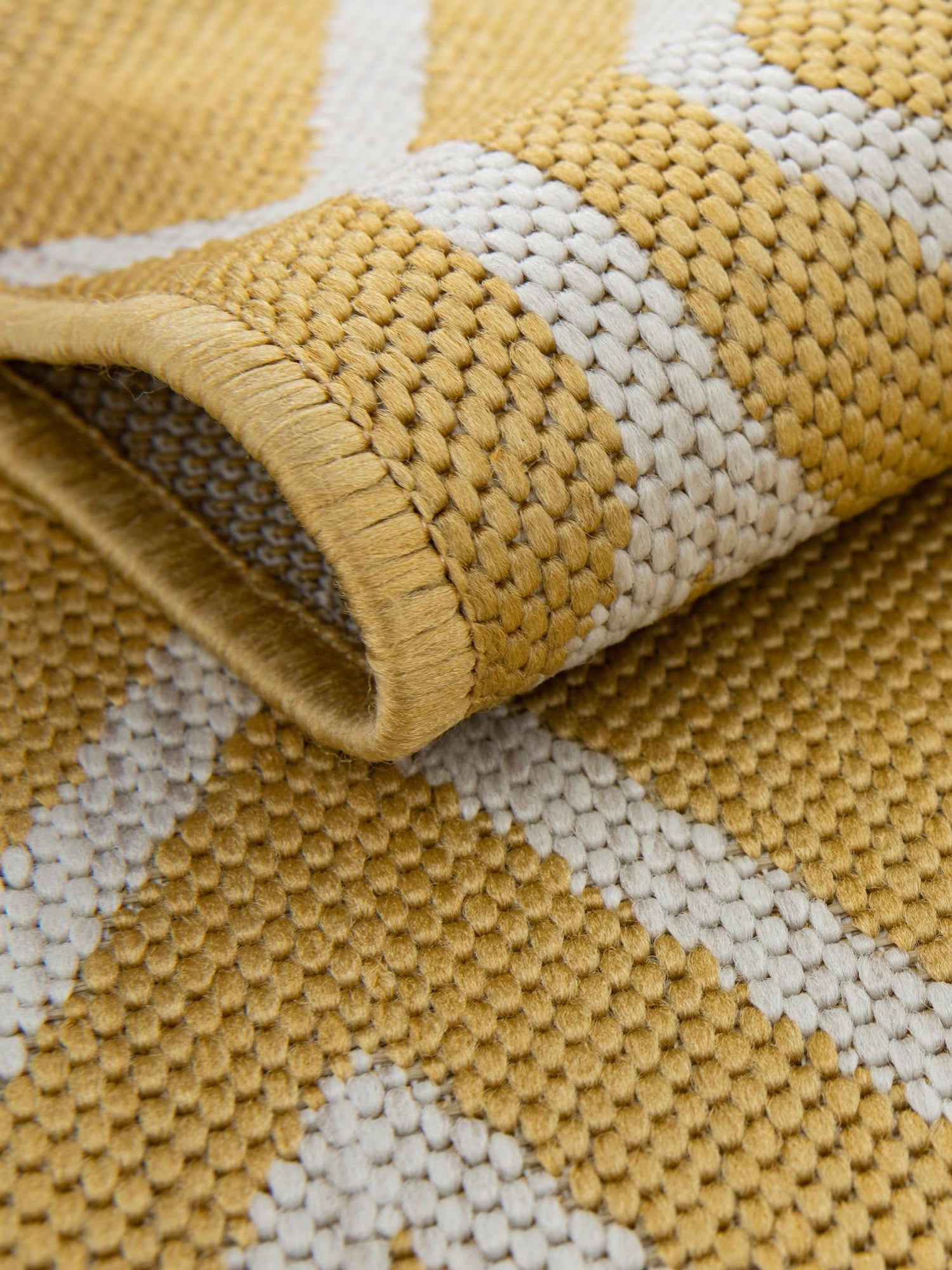 Yellow Ivory 3' 1 x 5' 3 Jill Zarin Outdoor Rectangle Area Rug Weather Resistant for Patio, Deck, Terrace, Balcony, Porch Durable 100% Polypropylene Carpet for Outside for Sale at Rug Engine