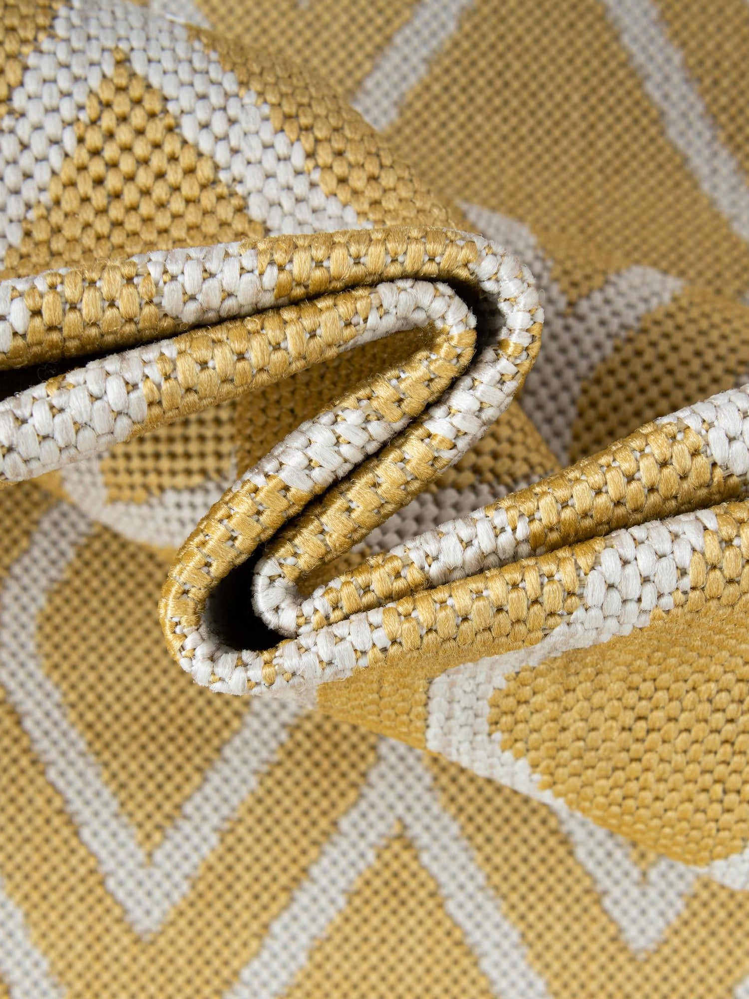Yellow Ivory 3' 1 x 5' 3 Jill Zarin Outdoor Rectangle Area Rug Weather Resistant for Patio, Deck, Terrace, Balcony, Porch Durable 100% Polypropylene Carpet for Outside for Sale at Rug Engine