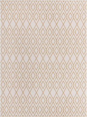 Beige 9' x 12' Jill Zarin Outdoor Rectangle Rug
