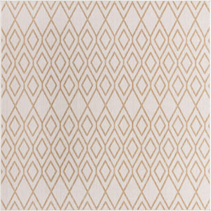 Beige 7' 10 x 7' 10 Jill Zarin Outdoor Square Area Rug Weather Resistant for Patio, Deck, Terrace, Balcony, Porch Durable 100% Polypropylene Carpet for Outside for Sale at Rug Engine