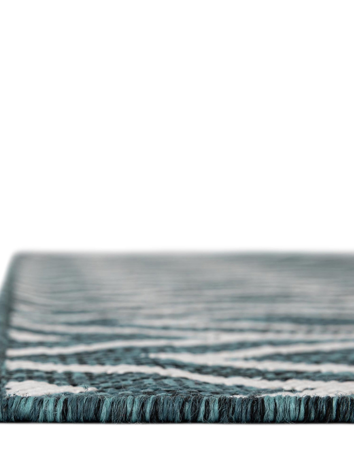 Teal 9' x 12' Jill Zarin Outdoor Rectangle Area Rug Weather Resistant for Patio, Deck, Terrace, Balcony, Porch Durable 100% Polypropylene Carpet for Outside for Sale at Rug Engine