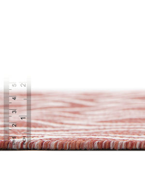 Rust Red 4' 1 x 4' 1 Jill Zarin Outdoor Round Area Rug Weather Resistant for Patio, Deck, Terrace, Balcony, Porch Durable 100% Polypropylene Carpet for Outside for Sale at Rug Engine