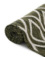 Green 7' 1 x 10' Jill Zarin Outdoor Rectangle Area Rug Weather Resistant for Patio, Deck, Terrace, Balcony, Porch Durable 100% Polypropylene Carpet for Outside for Sale at Rug Engine