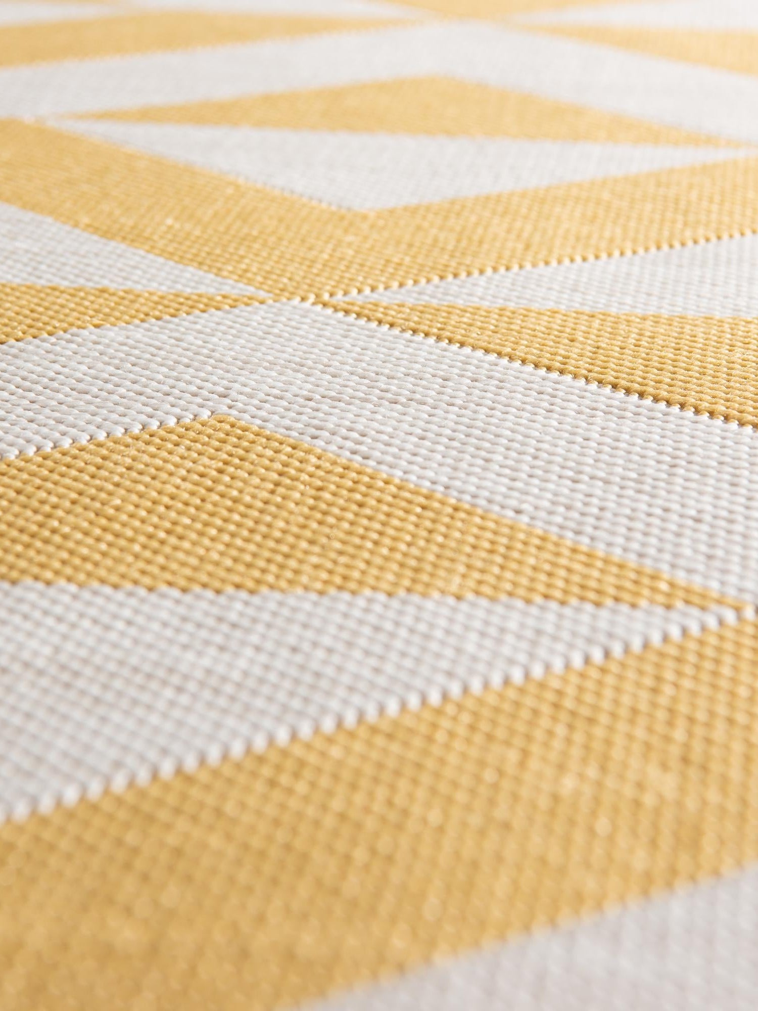 Yellow 4' 1 x 4' 1 Jill Zarin Outdoor Round Area Rug Weather Resistant for Patio, Deck, Terrace, Balcony, Porch Durable 100% Polypropylene Carpet for Outside for Sale at Rug Engine