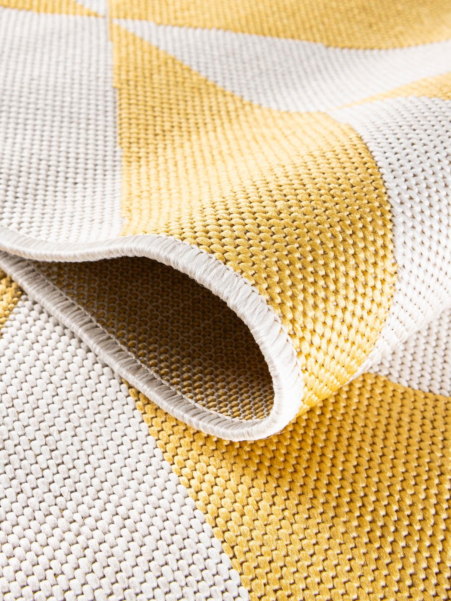 Yellow 2' x 3' 1 Jill Zarin Outdoor Rectangle Area Rug Weather Resistant for Patio, Deck, Terrace, Balcony, Porch Durable 100% Polypropylene Carpet for Outside for Sale at Rug Engine