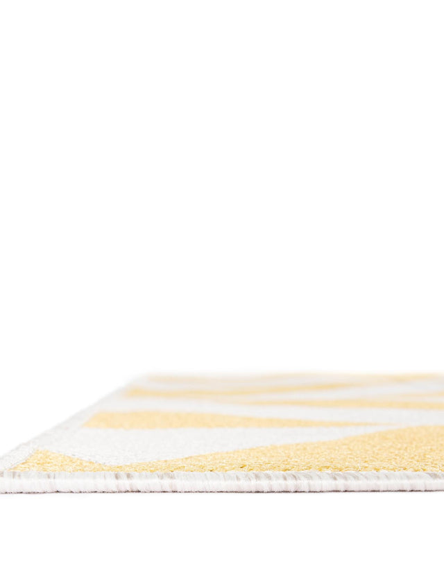 Yellow 2' x 3' 1 Jill Zarin Outdoor Rectangle Area Rug Weather Resistant for Patio, Deck, Terrace, Balcony, Porch Durable 100% Polypropylene Carpet for Outside for Sale at Rug Engine