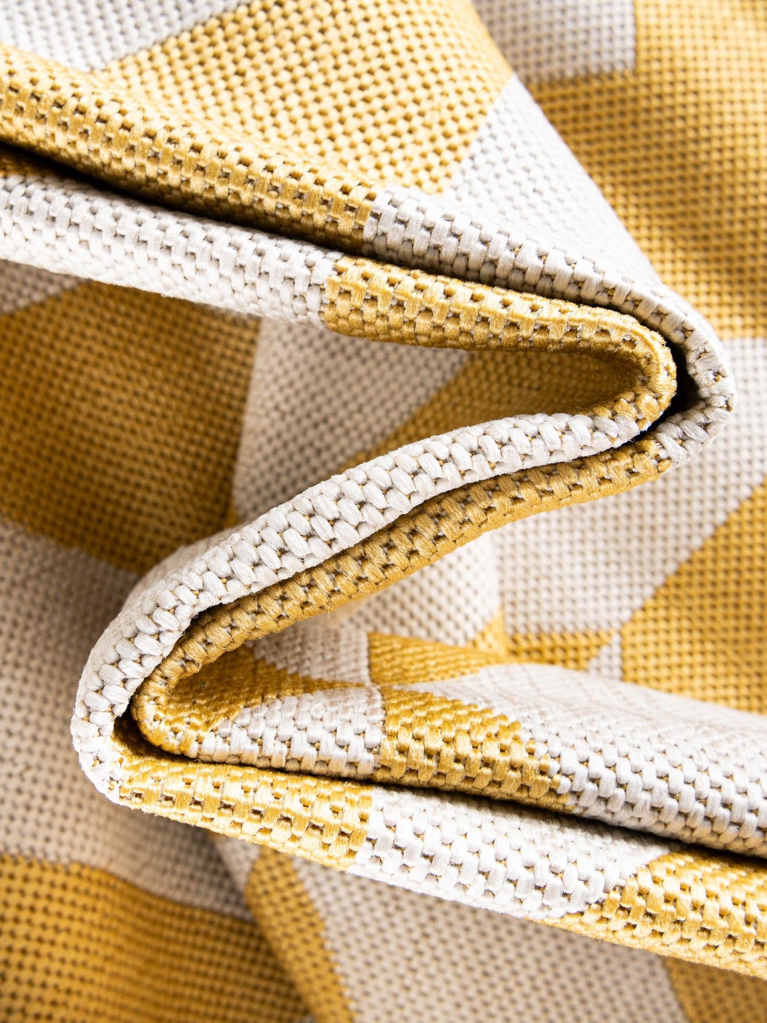 Yellow 2' x 3' 1 Jill Zarin Outdoor Rectangle Area Rug Weather Resistant for Patio, Deck, Terrace, Balcony, Porch Durable 100% Polypropylene Carpet for Outside for Sale at Rug Engine