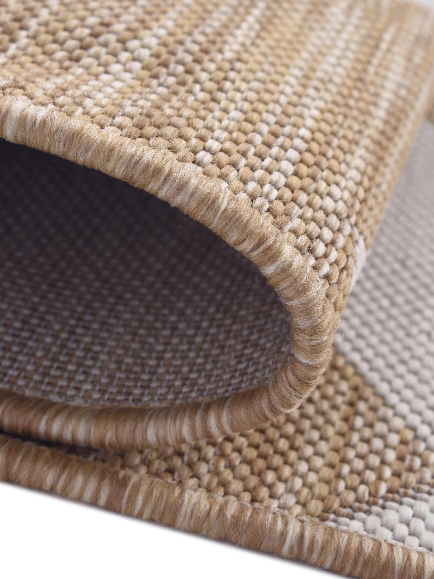 Beige 2' x 8' Jill Zarin Outdoor Runner Area Rug Weather Resistant for Patio, Deck, Terrace, Balcony, Porch Durable 100% Polypropylene Carpet for Outside for Sale at Rug Engine
