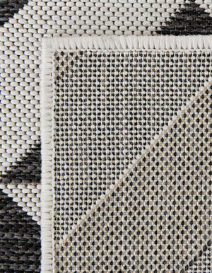 Charcoal Gray 4' 1 x 6' 1 Jill Zarin Outdoor Rectangle Area Rug Weather Resistant for Patio, Deck, Terrace, Balcony, Porch Durable 100% Polypropylene Carpet for Outside for Sale at Rug Engine