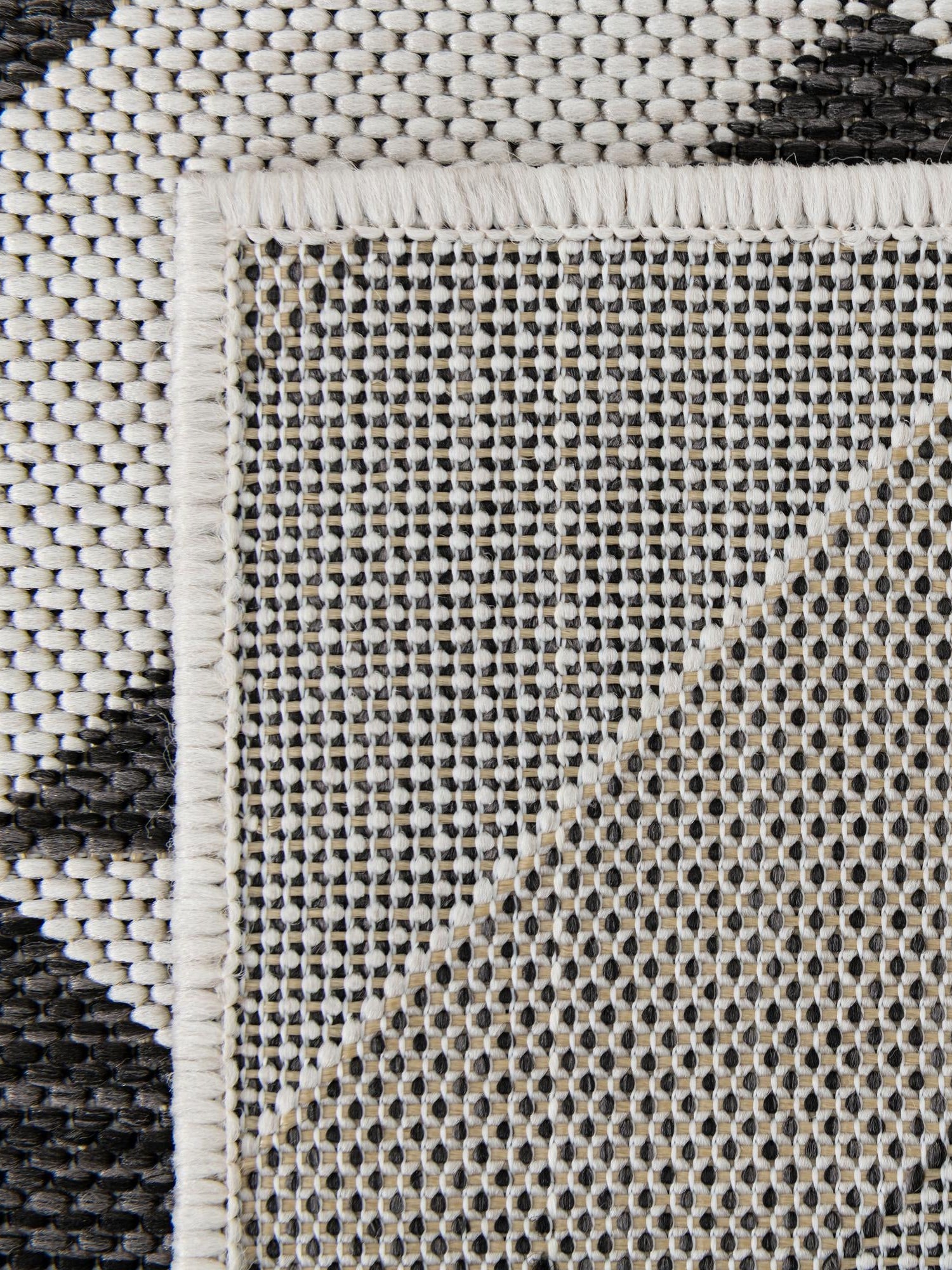 Charcoal Gray 2' x 6' 1 Jill Zarin Outdoor Runner Area Rug Weather Resistant for Patio, Deck, Terrace, Balcony, Porch Durable 100% Polypropylene Carpet for Outside for Sale at Rug Engine