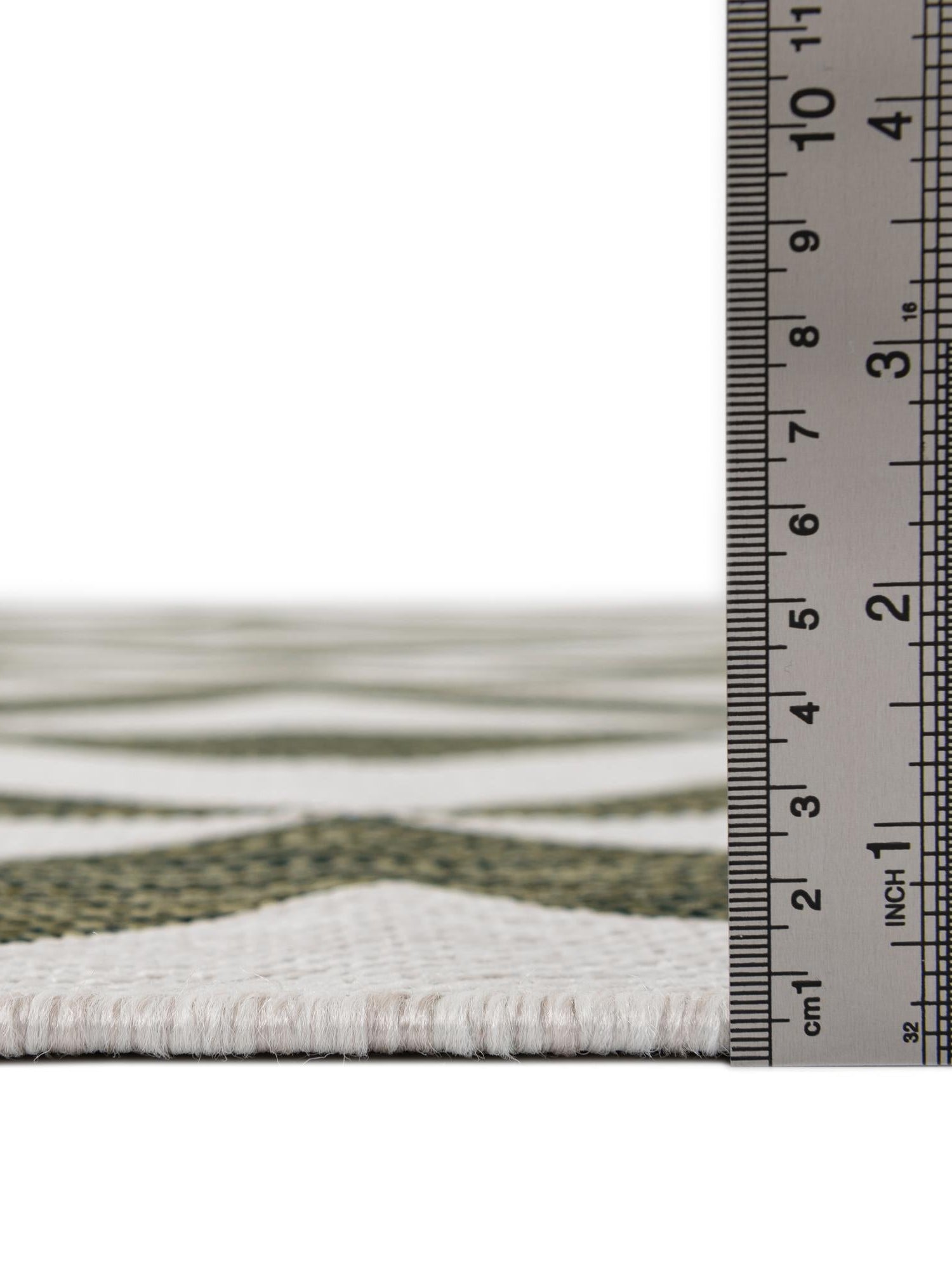 Green 3' 1 x 5' 3 Jill Zarin Outdoor Rectangle Area Rug Weather Resistant for Patio, Deck, Terrace, Balcony, Porch Durable 100% Polypropylene Carpet for Outside for Sale at Rug Engine