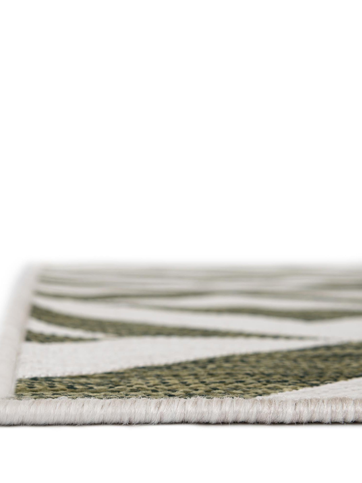 Green 3' 1 x 5' 3 Jill Zarin Outdoor Rectangle Area Rug Weather Resistant for Patio, Deck, Terrace, Balcony, Porch Durable 100% Polypropylene Carpet for Outside for Sale at Rug Engine