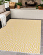 Yellow Ivory 3' 1 x 5' 3 Jill Zarin Outdoor Rectangle Area Rug Weather Resistant for Patio, Deck, Terrace, Balcony, Porch Durable 100% Polypropylene Carpet for Outside for Sale at Rug Engine