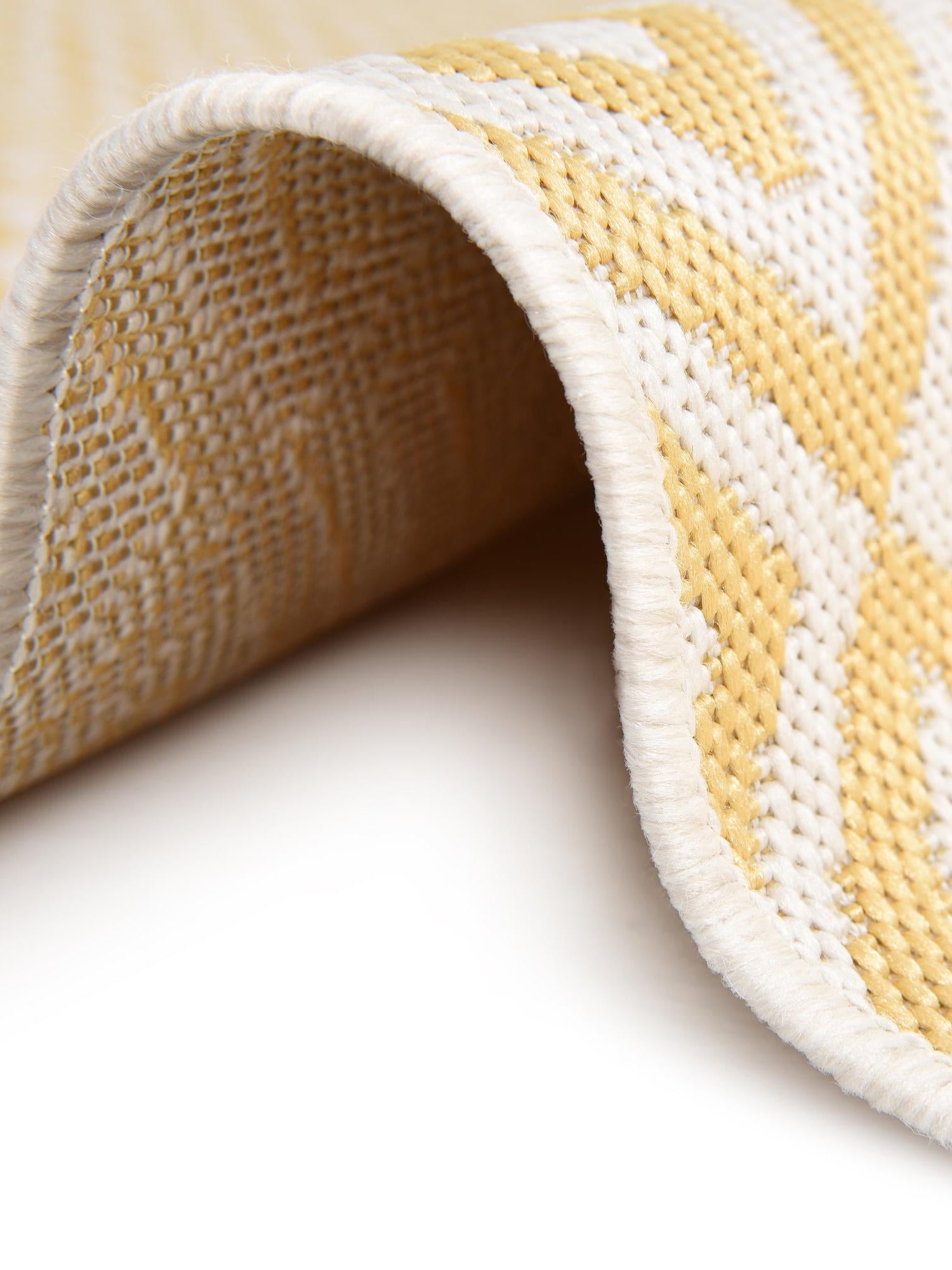 Yellow Ivory 2' x 3' 1 Jill Zarin Outdoor Rectangle Area Rug Weather Resistant for Patio, Deck, Terrace, Balcony, Porch Durable 100% Polypropylene Carpet for Outside for Sale at Rug Engine