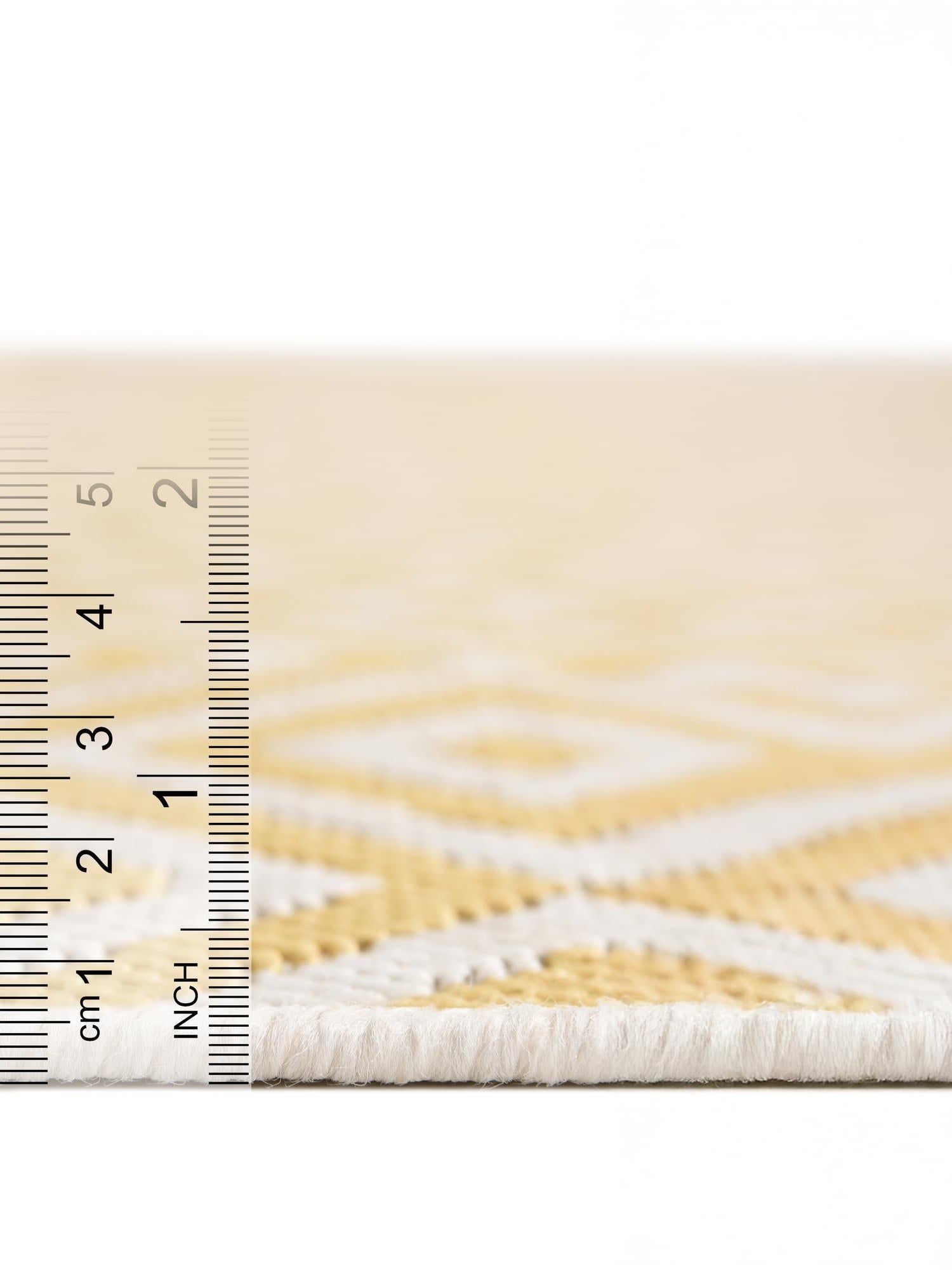 Yellow Ivory 7' 10 x 10' Jill Zarin Outdoor Oval Area Rug Weather Resistant for Patio, Deck, Terrace, Balcony, Porch Durable 100% Polypropylene Carpet for Outside for Sale at Rug Engine