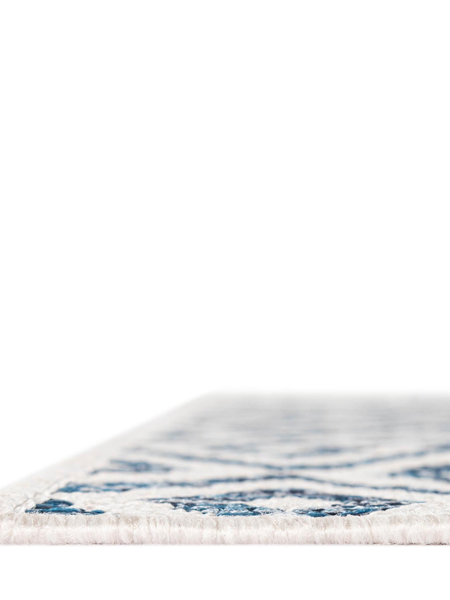 Blue 6' 1 x 9' Jill Zarin Outdoor Rectangle Area Rug Weather Resistant for Patio, Deck, Terrace, Balcony, Porch Durable 100% Polypropylene Carpet for Outside for Sale at Rug Engine