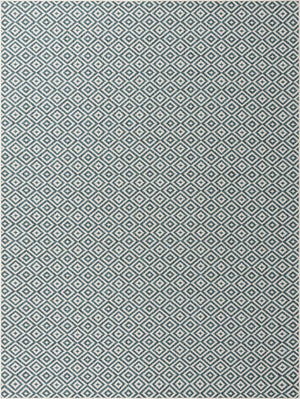 Teal 9' x 12' Jill Zarin Outdoor Rectangle Area Rug Weather Resistant for Patio, Deck, Terrace, Balcony, Porch Durable 100% Polypropylene Carpet for Outside for Sale at Rug Engine