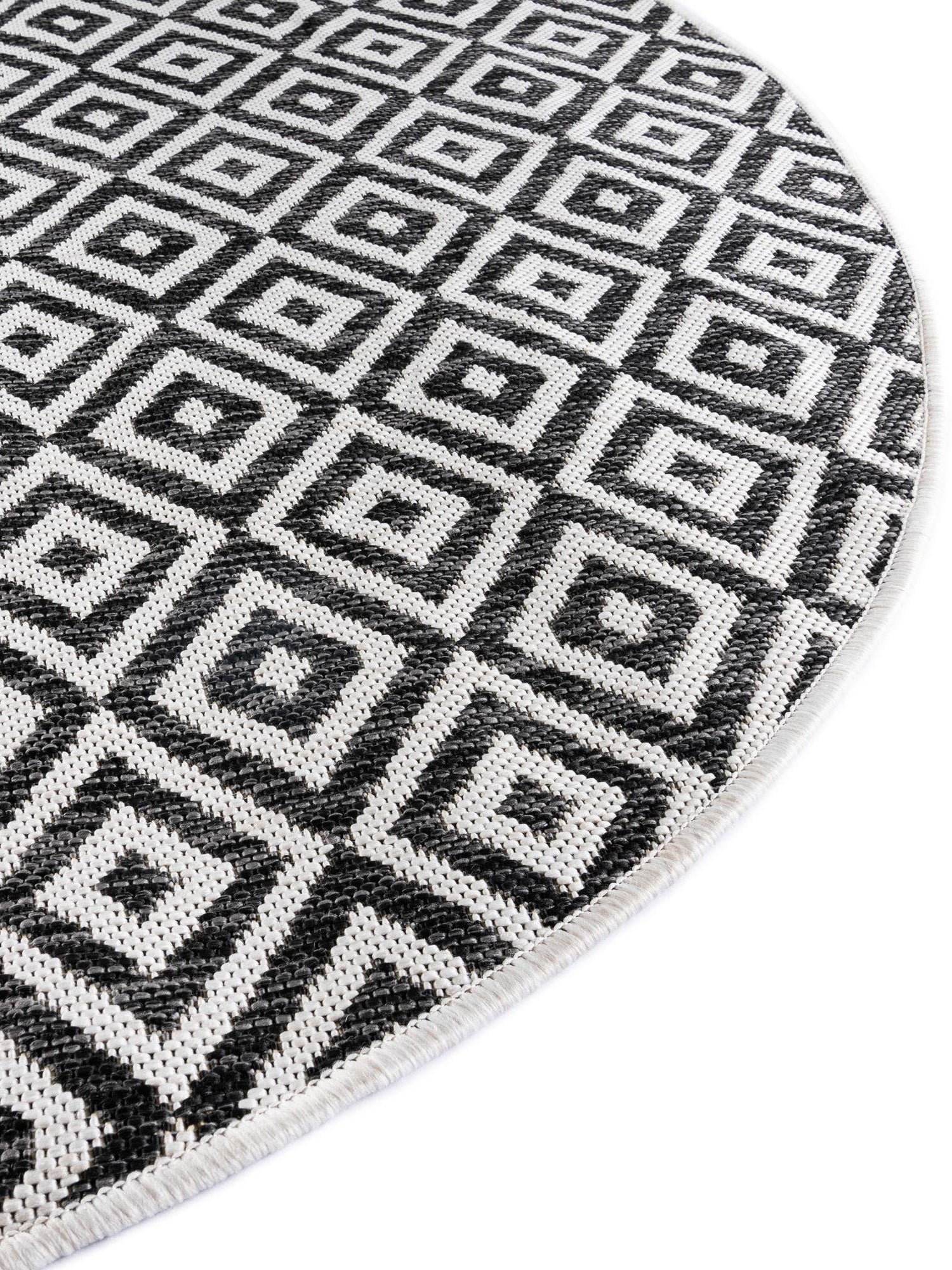 Charcoal Gray 5' 3 x 8' Jill Zarin Outdoor Oval Area Rug Weather Resistant for Patio, Deck, Terrace, Balcony, Porch Durable 100% Polypropylene Carpet for Outside for Sale at Rug Engine