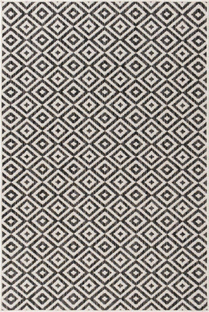 Charcoal Gray 4' 1 x 6' 1 Jill Zarin Outdoor Rectangle Rug