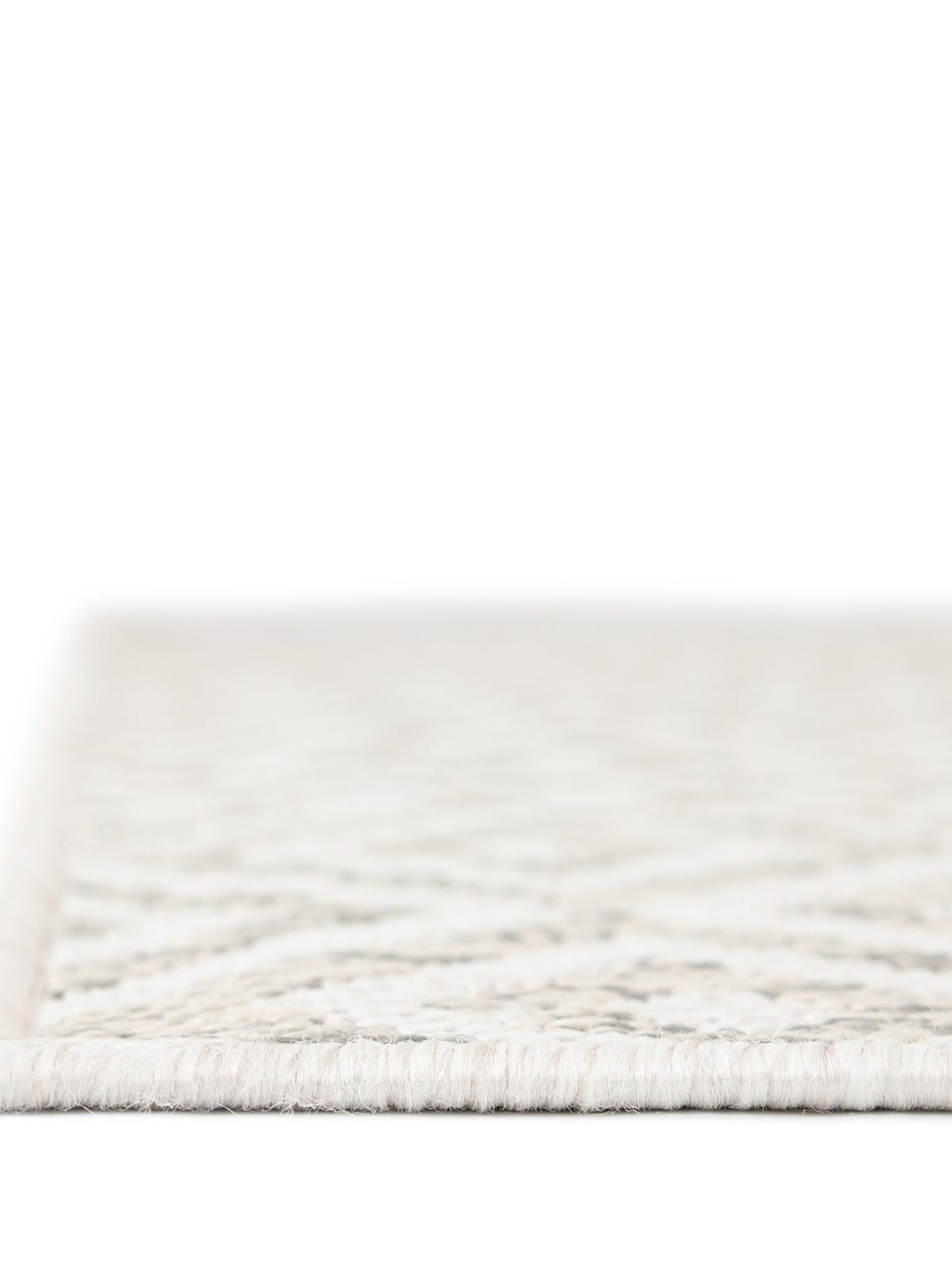 Light Gray 7' 10 x 10' Jill Zarin Outdoor Rectangle Area Rug Weather Resistant for Patio, Deck, Terrace, Balcony, Porch Durable 100% Polypropylene Carpet for Outside for Sale at Rug Engine