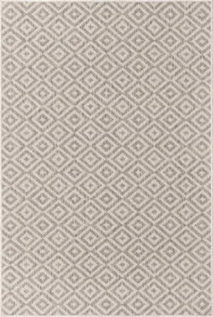 Light Gray 4' 1 x 6' 1 Jill Zarin Outdoor Rectangle Area Rug Weather Resistant for Patio, Deck, Terrace, Balcony, Porch Durable 100% Polypropylene Carpet for Outside for Sale at Rug Engine