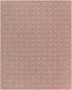 Rust Red 7' 10 x 10' Jill Zarin Outdoor Rectangle Area Rug Weather Resistant for Patio, Deck, Terrace, Balcony, Porch Durable 100% Polypropylene Carpet for Outside for Sale at Rug Engine