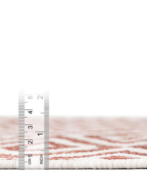 Rust Red 2' x 3' 1 Jill Zarin Outdoor Rectangle Area Rug Weather Resistant for Patio, Deck, Terrace, Balcony, Porch Durable 100% Polypropylene Carpet for Outside for Sale at Rug Engine