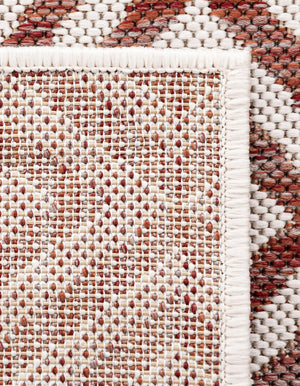Rust Red 2' x 3' 1 Jill Zarin Outdoor Rectangle Area Rug Weather Resistant for Patio, Deck, Terrace, Balcony, Porch Durable 100% Polypropylene Carpet for Outside for Sale at Rug Engine
