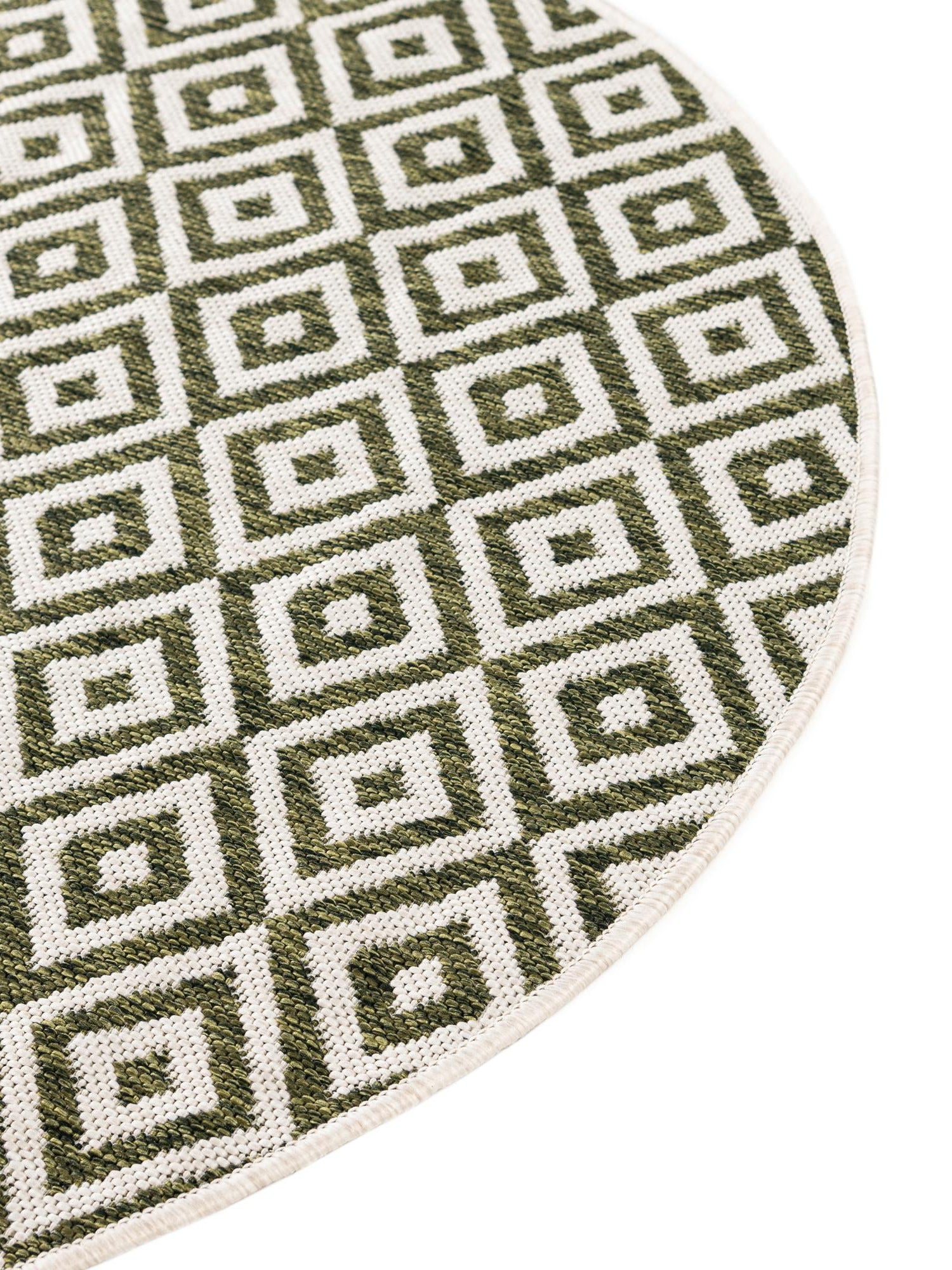 Green 5' 3 x 8' Jill Zarin Outdoor Oval Area Rug Weather Resistant for Patio, Deck, Terrace, Balcony, Porch Durable 100% Polypropylene Carpet for Outside for Sale at Rug Engine
