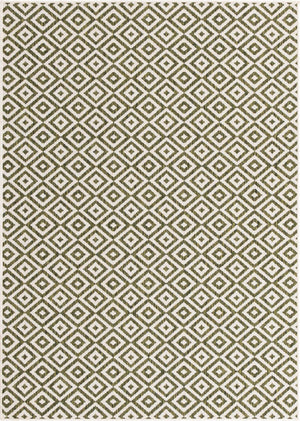 Green 1' 4 x 1' 4 Jill Zarin Outdoor Sample Area Rug Weather Resistant for Patio, Deck, Terrace, Balcony, Porch Durable 100% Polypropylene Carpet for Outside for Sale at Rug Engine