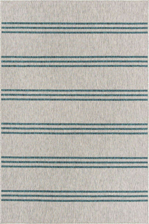 Light Gray 6' 1 x 9' Jill Zarin Outdoor Rectangle Area Rug Weather Resistant for Patio, Deck, Terrace, Balcony, Porch Durable 100% Polypropylene Carpet for Outside for Sale at Rug Engine