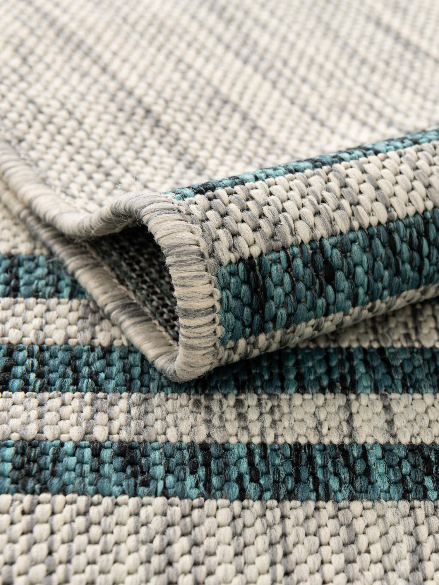 Light Gray 3' 1 x 5' 3 Jill Zarin Outdoor Rectangle Area Rug Weather Resistant for Patio, Deck, Terrace, Balcony, Porch Durable 100% Polypropylene Carpet for Outside for Sale at Rug Engine