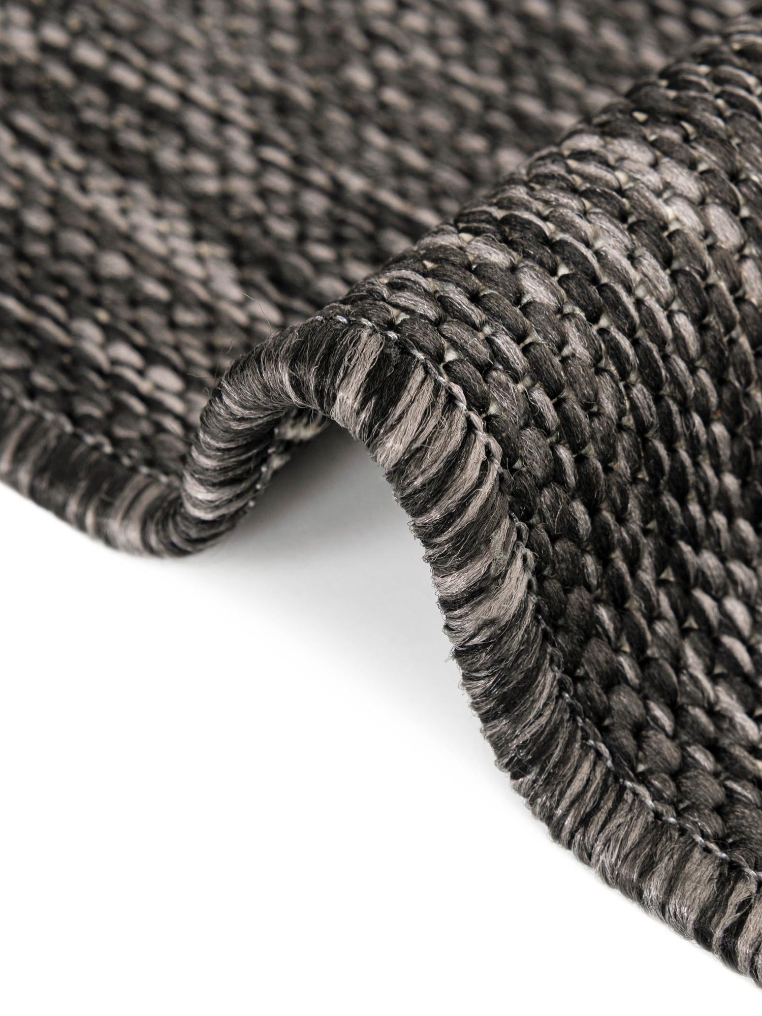 Charcoal 7' 10 x 11' Jill Zarin Outdoor Rectangle Area Rug Weather Resistant for Patio, Deck, Terrace, Balcony, Porch Durable 100% Polypropylene Carpet for Outside for Sale at Rug Engine