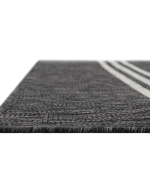 Charcoal 2' 7 x 10' Jill Zarin Outdoor Runner Area Rug Weather Resistant for Patio, Deck, Terrace, Balcony, Porch Durable 100% Polypropylene Carpet for Outside for Sale at Rug Engine