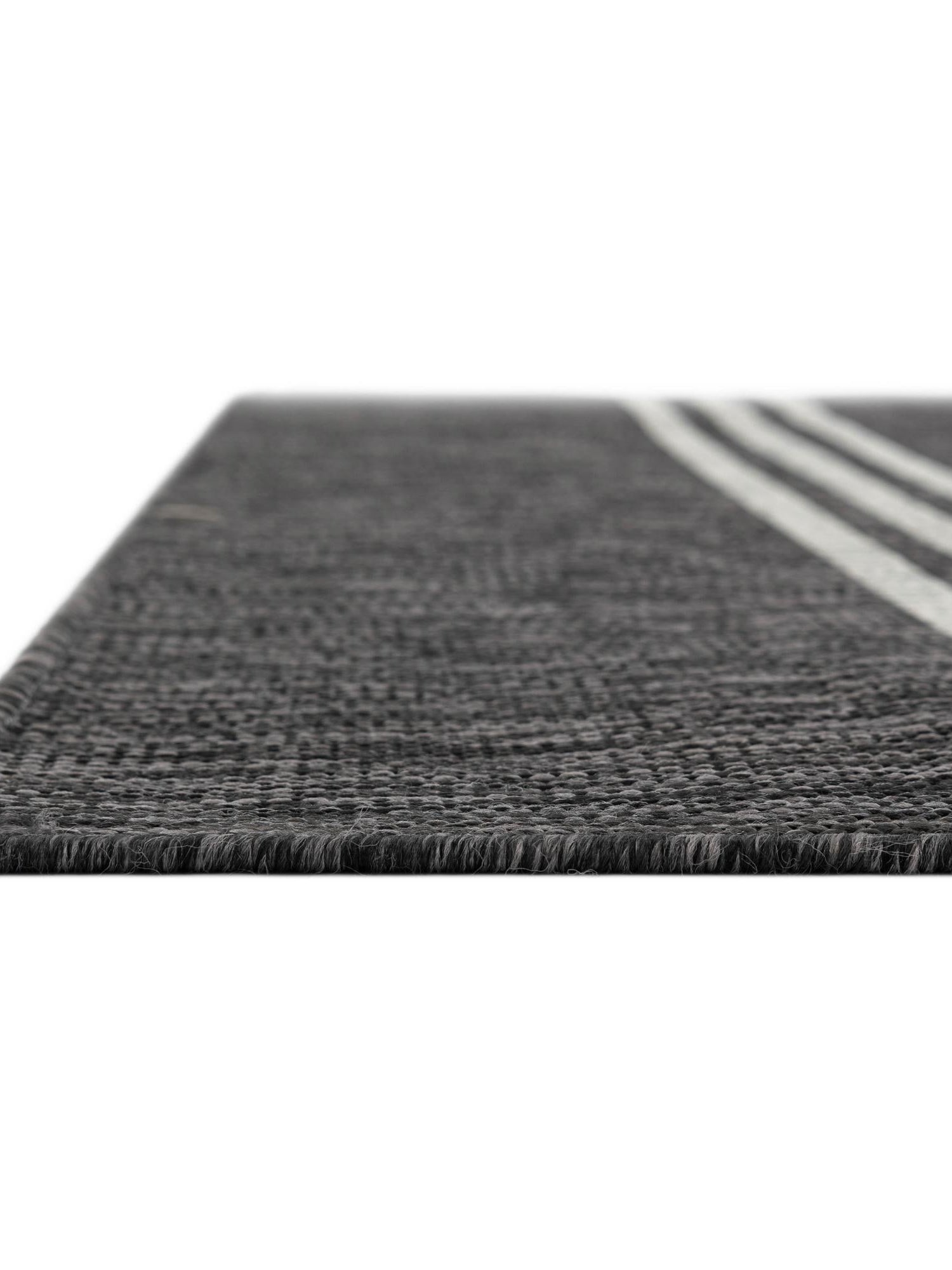 Charcoal 2' x 5' 3 Jill Zarin Outdoor Runner Area Rug Weather Resistant for Patio, Deck, Terrace, Balcony, Porch Durable 100% Polypropylene Carpet for Outside for Sale at Rug Engine