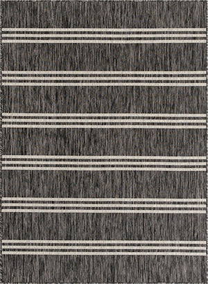 Charcoal 1' 4 x 1' 4 Jill Zarin Outdoor Sample Area Rug Weather Resistant for Patio, Deck, Terrace, Balcony, Porch Durable 100% Polypropylene Carpet for Outside for Sale at Rug Engine