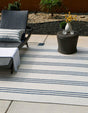 Ivory 7' 10 x 7' 10 Jill Zarin Outdoor Square Area Rug Weather Resistant for Patio, Deck, Terrace, Balcony, Porch Durable 100% Polypropylene Carpet for Outside for Sale at Rug Engine
