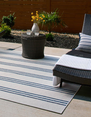 Ivory 7' 10 x 7' 10 Jill Zarin Outdoor Square Area Rug Weather Resistant for Patio, Deck, Terrace, Balcony, Porch Durable 100% Polypropylene Carpet for Outside for Sale at Rug Engine