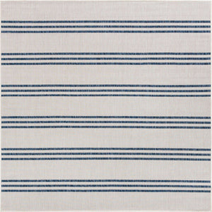 Ivory 7' 10 x 7' 10 Jill Zarin Outdoor Square Area Rug Weather Resistant for Patio, Deck, Terrace, Balcony, Porch Durable 100% Polypropylene Carpet for Outside for Sale at Rug Engine
