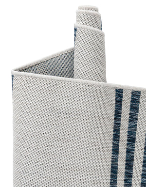 Ivory 7' 1 x 10' Jill Zarin Outdoor Rectangle Area Rug Weather Resistant for Patio, Deck, Terrace, Balcony, Porch Durable 100% Polypropylene Carpet for Outside for Sale at Rug Engine