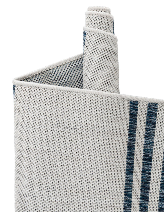 Ivory 7' 1 x 10' Jill Zarin Outdoor Rectangle Area Rug Weather Resistant for Patio, Deck, Terrace, Balcony, Porch Durable 100% Polypropylene Carpet for Outside for Sale at Rug Engine