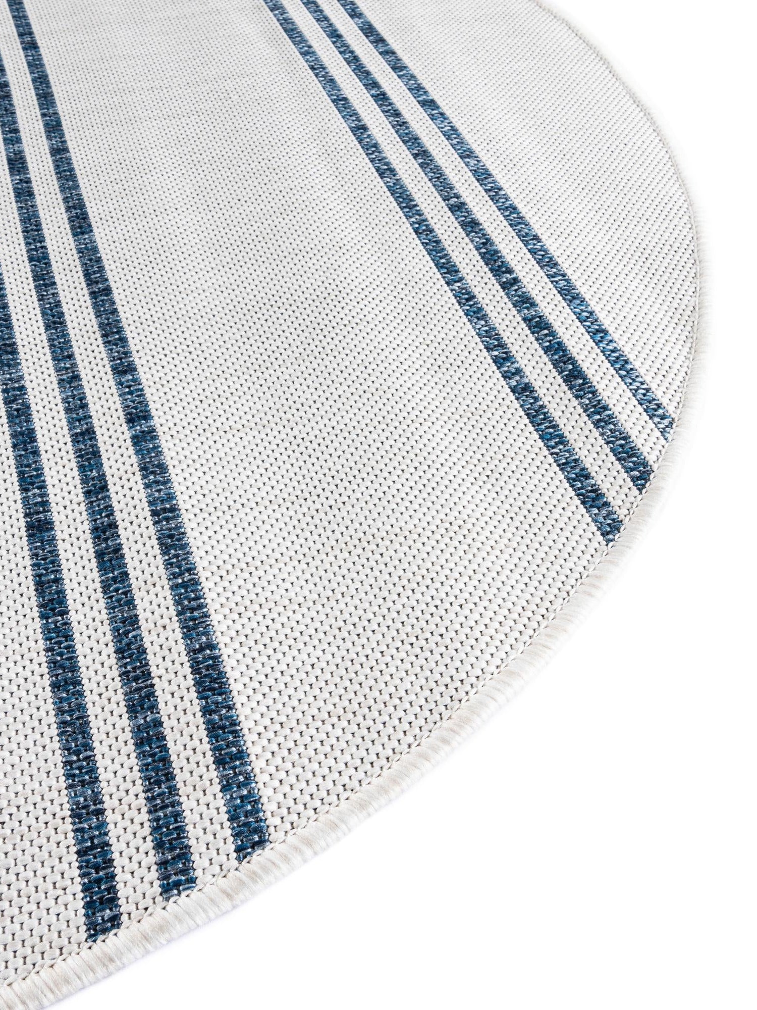 Ivory 5' 3 x 8' Jill Zarin Outdoor Oval Area Rug Weather Resistant for Patio, Deck, Terrace, Balcony, Porch Durable 100% Polypropylene Carpet for Outside for Sale at Rug Engine