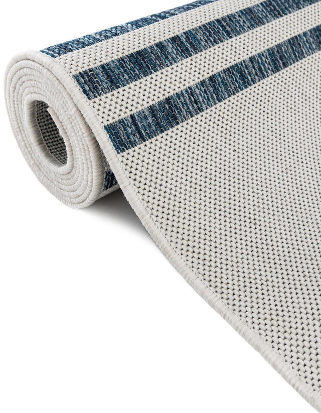 Ivory 5' 3 x 8' Jill Zarin Outdoor Oval Area Rug Weather Resistant for Patio, Deck, Terrace, Balcony, Porch Durable 100% Polypropylene Carpet for Outside for Sale at Rug Engine