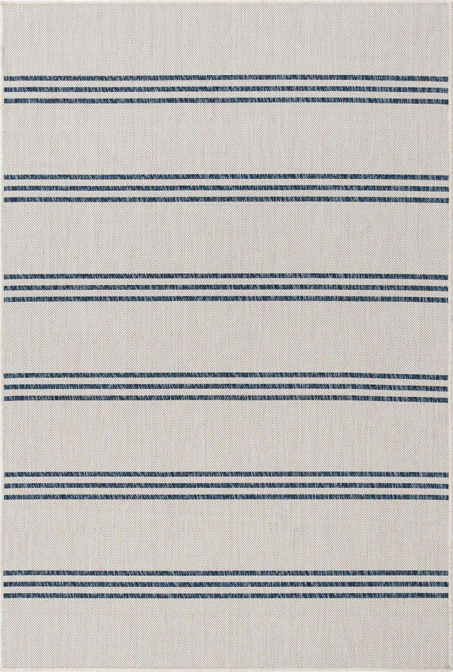 Ivory 4' 1 x 6' 1 Jill Zarin Outdoor Rectangle Area Rug Weather Resistant for Patio, Deck, Terrace, Balcony, Porch Durable 100% Polypropylene Carpet for Outside for Sale at Rug Engine