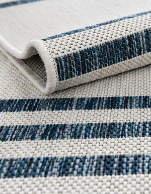 Ivory 2' x 6' 1 Jill Zarin Outdoor Runner Area Rug Weather Resistant for Patio, Deck, Terrace, Balcony, Porch Durable 100% Polypropylene Carpet for Outside for Sale at Rug Engine