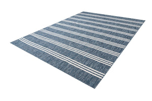 Blue 9' x 12' Jill Zarin Outdoor Rectangle Area Rug Weather Resistant for Patio, Deck, Terrace, Balcony, Porch Durable 100% Polypropylene Carpet for Outside for Sale at Rug Engine