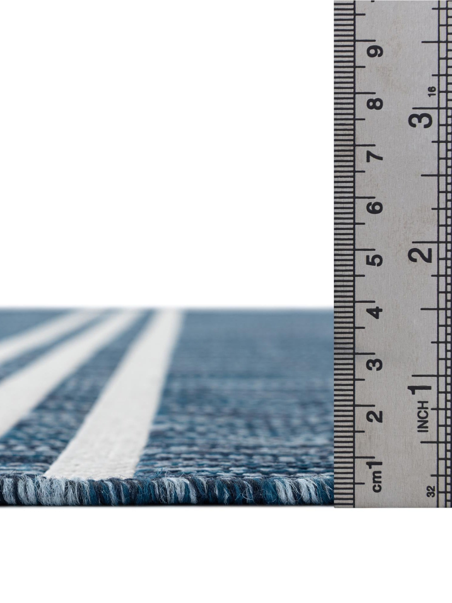 Blue 7' 10 x 10' Jill Zarin Outdoor Rectangle Area Rug Weather Resistant for Patio, Deck, Terrace, Balcony, Porch Durable 100% Polypropylene Carpet for Outside for Sale at Rug Engine