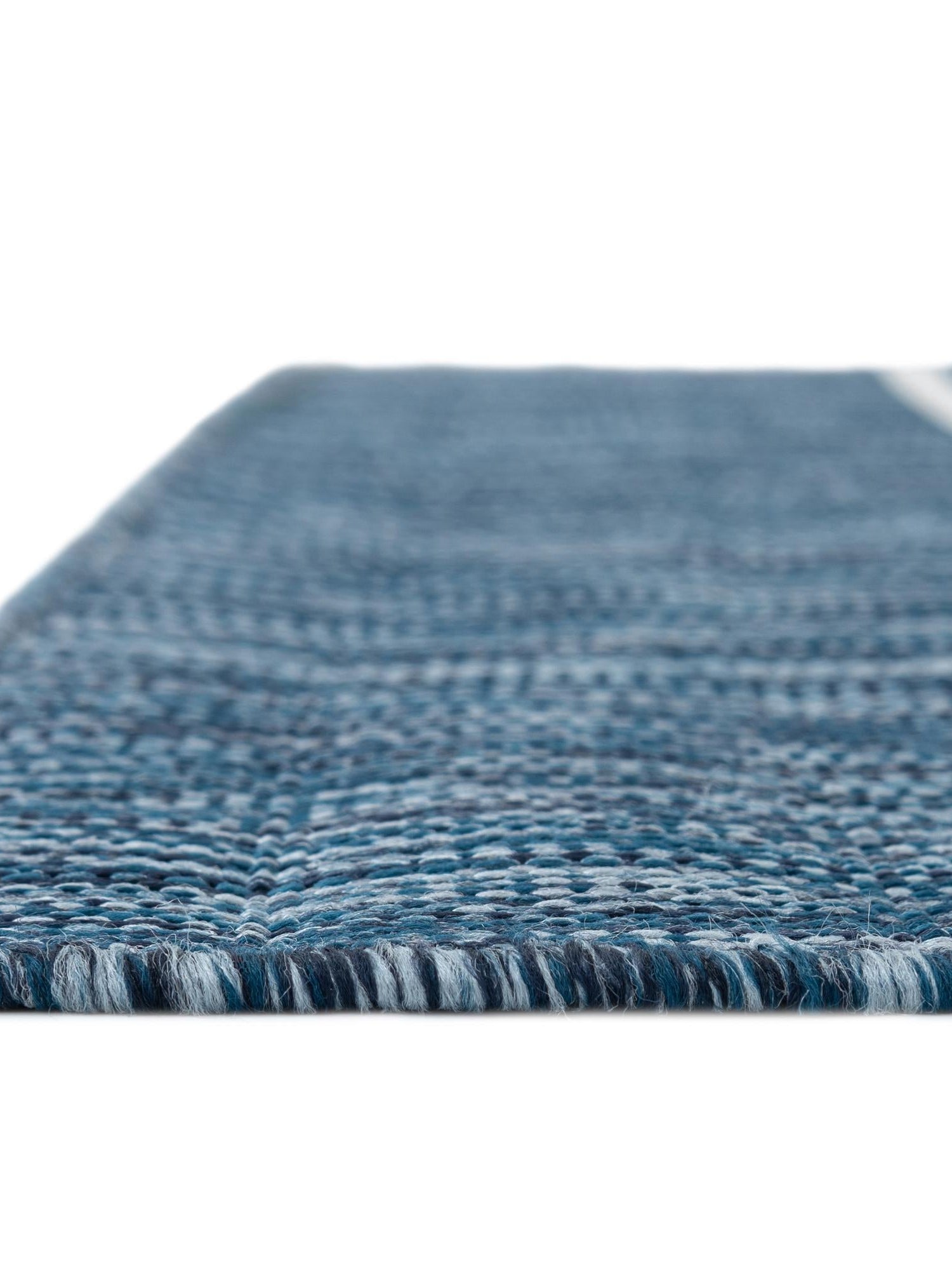 Blue 6' 1 x 9' Jill Zarin Outdoor Rectangle Area Rug Weather Resistant for Patio, Deck, Terrace, Balcony, Porch Durable 100% Polypropylene Carpet for Outside for Sale at Rug Engine