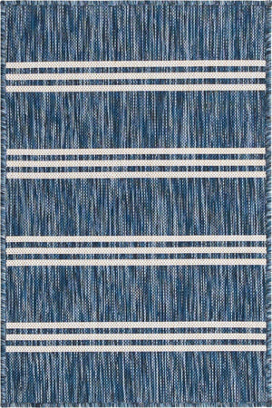 Blue 2' x 3' 1 Jill Zarin Outdoor Rectangle Rug