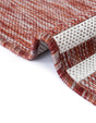 Rust Red 7' 10 x 10' Jill Zarin Outdoor Rectangle Area Rug Weather Resistant for Patio, Deck, Terrace, Balcony, Porch Durable 100% Polypropylene Carpet for Outside for Sale at Rug Engine